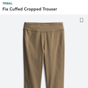 Tribal Fia Cuffed Cropped Trouser